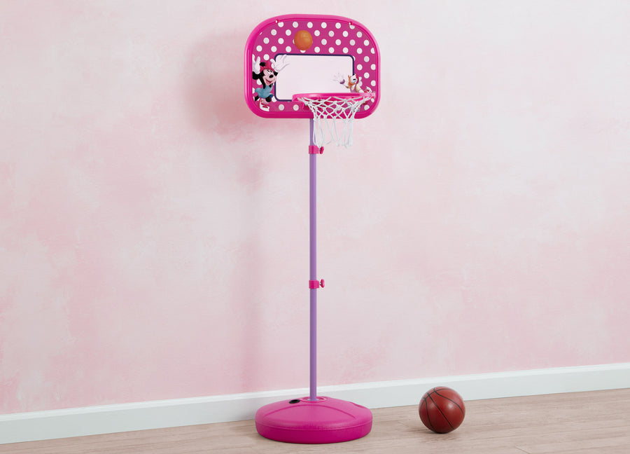 Minnie Mouse (1057) 7-Minnie Mouse Basketball Hoop Set for Kids