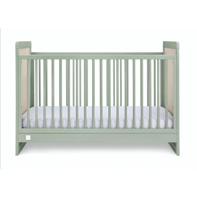 DCB: Sage Green and Natural (368) 18-babyGap Liam 4-in-1 Convertible Crib