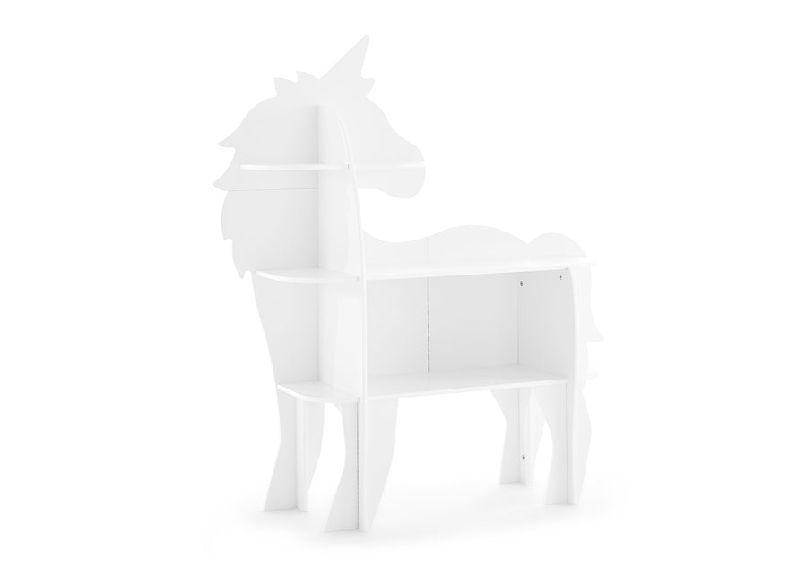 Unicorn White (1472) 5-Unicorn Bookcase