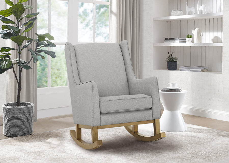 French Grey with Acorn (1452) 14-Hanover Rocking Chair