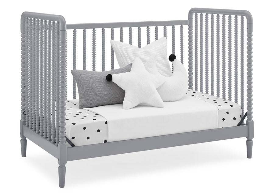 Grey (026) 5-Saint 4-in-1 Convertible Crib