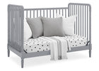 Grey (026) 6-Saint 4-in-1 Convertible Crib