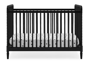 Black (001) 16-Saint 4-in-1 Convertible Crib