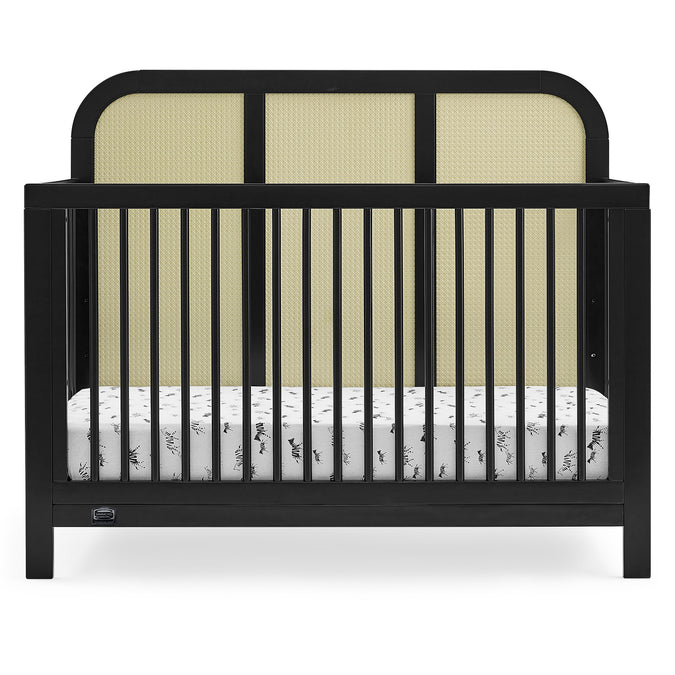 DCB: Ebony with Textured Almond (1507) 9-Theo 6-in-1 Convertible Crib