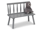 Grey (026) 15-Kids Wooden Windsor Bench