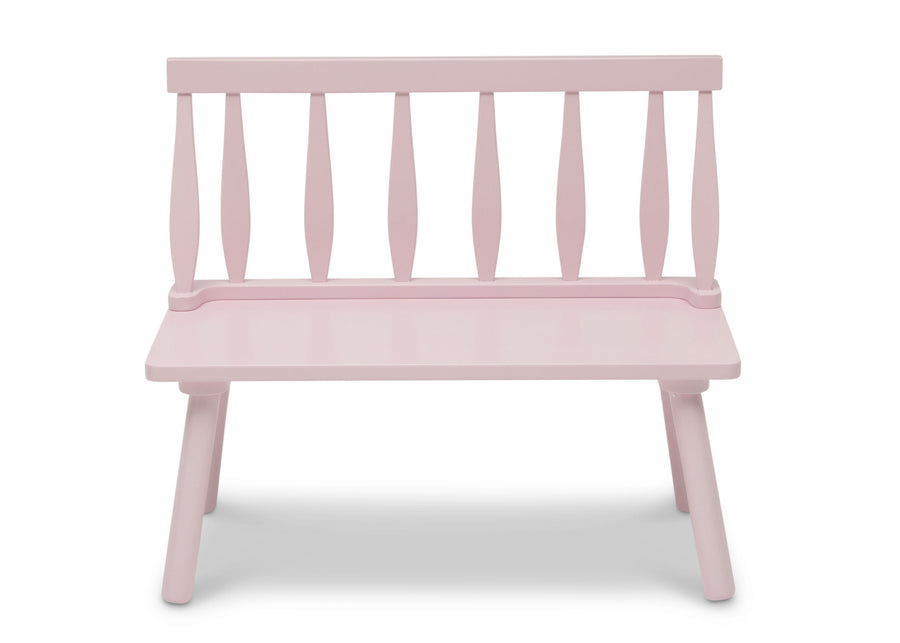Pink (2050C) 10-Kids Wooden Windsor Bench