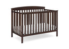 Walnut Espresso (1324) 44-Hanover 6-in-1 Convertible Baby Crib