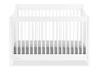 DCB: Bianca White (130) 18-Brooks 6-in-1 Convertible Crib