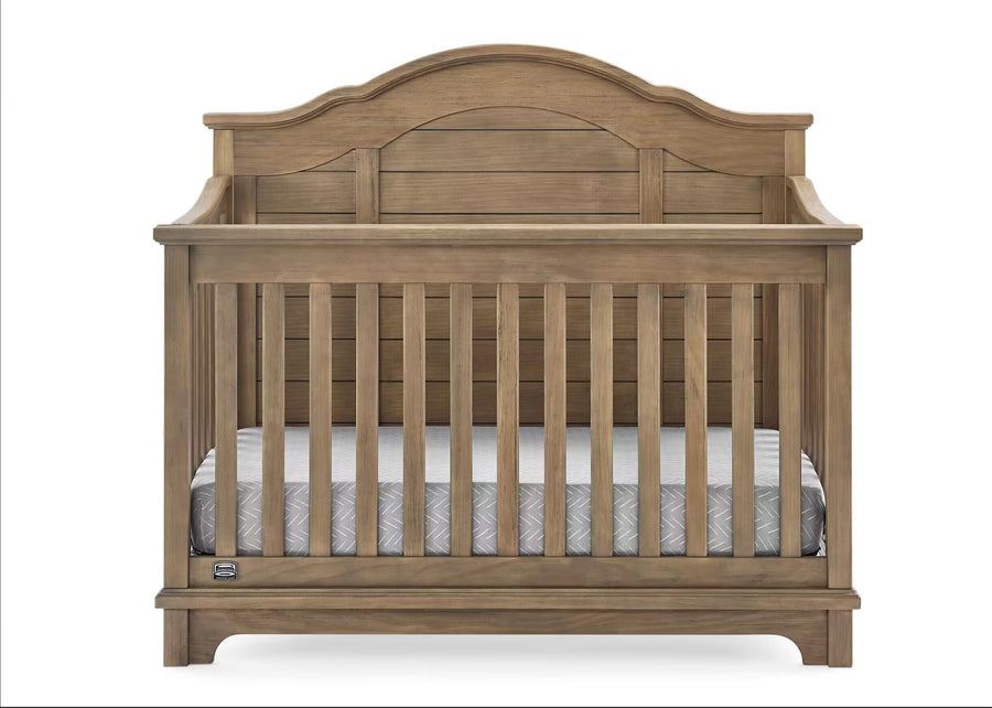 Rustic Acorn (1383) 2-Asher 6-in-1 Convertible Crib