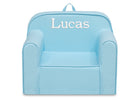 Light Blue (BLU3) 2-Personalized Cozee Chair for Kids