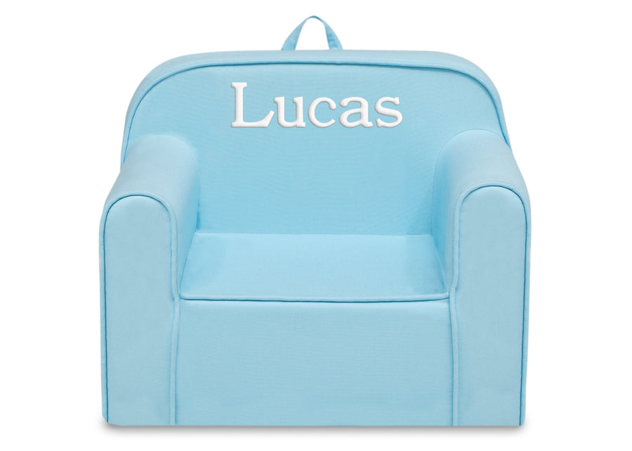 Light Blue (BLU3) 2-Personalized Cozee Chair for Kids