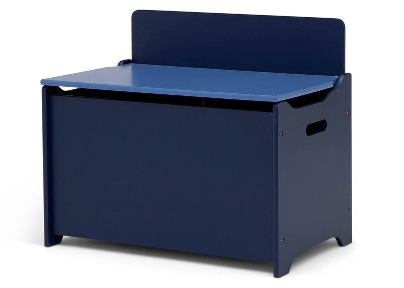 Blue toy box with a lid on a white background 9-GapKids Toy Box
