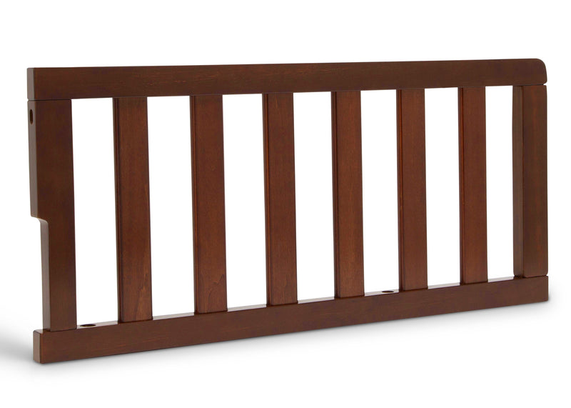 Wooden baby crib rail on a white background 54-Toddler Guardrail (0081)