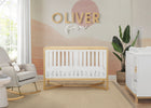 Bianca White with Natural (123) 35-Tribeca 4-in-1 Convertible Crib