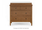 Chestnut (836) 42-Epic 3 Drawer Dresser with Interlocking Drawers