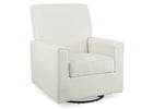 Light Cream (778) 12-Sophie Nursery Glider Swivel Chair with LiveSmart Fabric