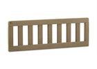 Wooden baby crib rail on a white background 6-Toddler Guardrail (W343725)