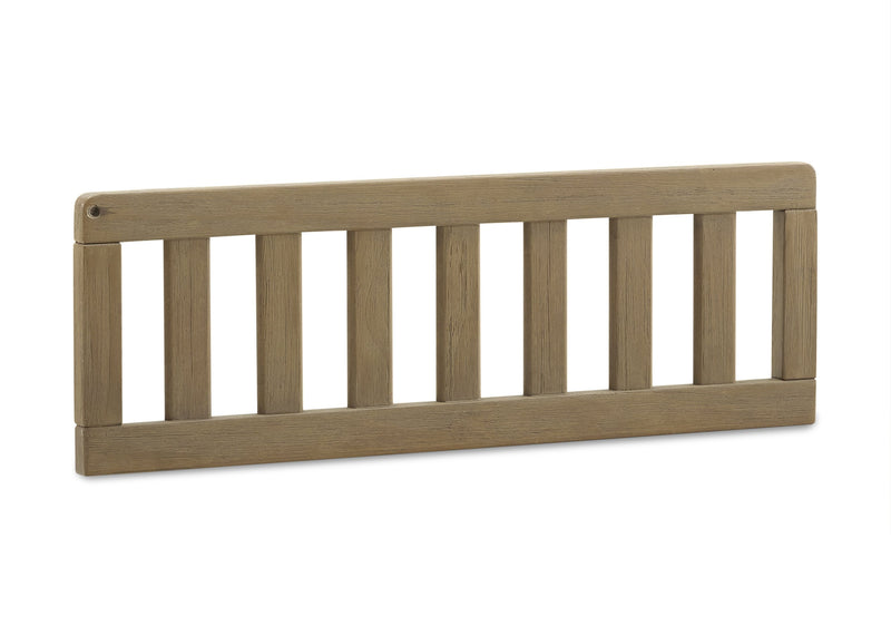 Wooden baby crib rail on a white background 6-Toddler Guardrail (W343725)