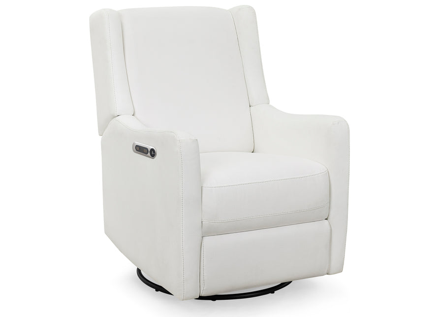Pearl (1457) 4-Mercer Electronic Power Recliner and Swivel Glider with USB-A and Type-C Ports in Stain-Resistant Performance Fabric