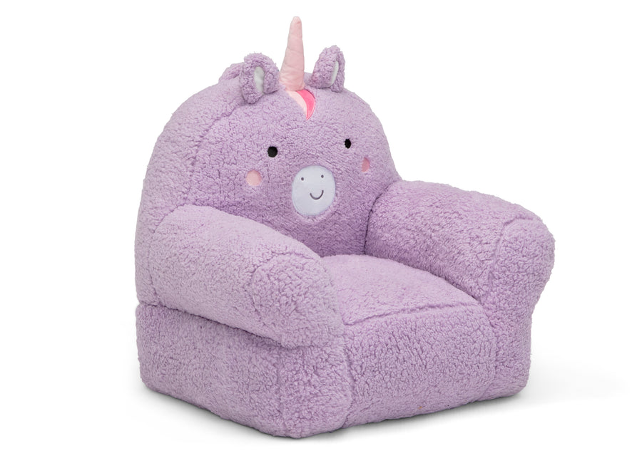 Purple (1616) 4-Unicorn Cozee Buddy Chair