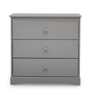 DCB: Grey (026) 6-Skylar 3 Drawer Dresser with Changing Top