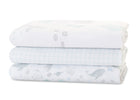 Sea Life (3236) 12-100% Organic Cotton Fitted Crib Sheets - 3 Pack