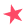 A simple red five-pointed star icon centered on a light gray background.