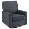 Denim (1436) 1-Sophie Nursery Glider Swivel Chair with LiveSmart Fabric