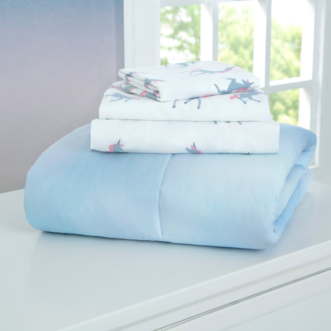 Tie-Dye (3017) 4-Girls 4-Piece Toddler Bedding Set