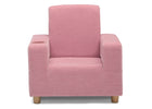 Pink armchair on a white background 10-GapKids Upholstered Chair