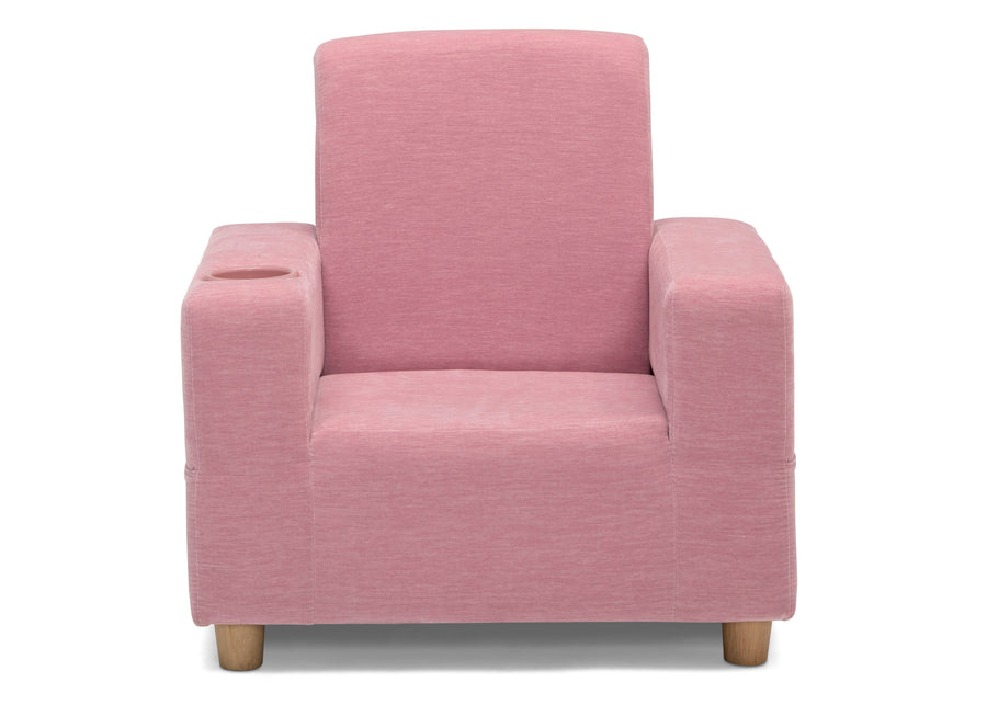 Pink armchair on a white background 10-GapKids Upholstered Chair