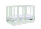 Light Sage (389) 43-Nest 4-in-1 Convertible Crib