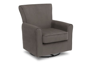 Grey Velvet (950) 21-Elena Nursery Glider Swivel Rocker Chair