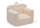 Cream Sherpa (5030) 35-Personalized Cozee Sherpa Chair for Kids