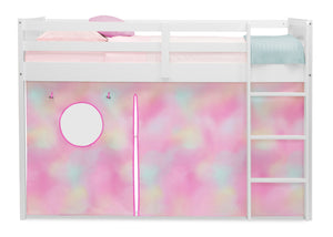 Tie-Dye (5055) 5-Bed Tent - Curtain Set for Twin Loft or Bunk Bed (Bed Sold Separately)