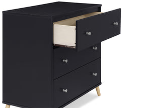 Midnight Grey with Natural (1372) 8-Jordan 3 Drawer Dresser
