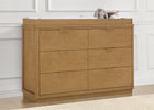 Acorn (755) 1-Forever 6 Drawer Dresser with Interlocking Drawers - Naturals Collection