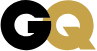 GQ logo in black and gold on a white background