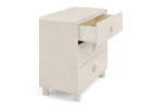 Soft Beige (1560) 11-Ari 3 Drawer Dresser with Changing Top