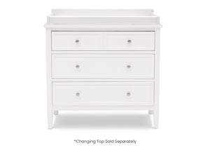 Bianca White (130) 16-Epic 3 Drawer Dresser