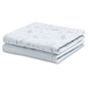 DCB: Sea Life (3236) 18-100% Organic Jersey Cotton Baby Receiving Blankets - 2 Pack