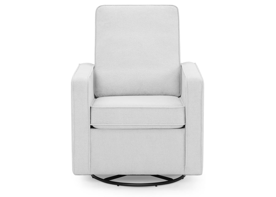Dovetail Grey (1522) 10-Luna Nursery Swivel Glider