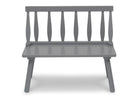 Grey (026) 14-Kids Wooden Windsor Bench