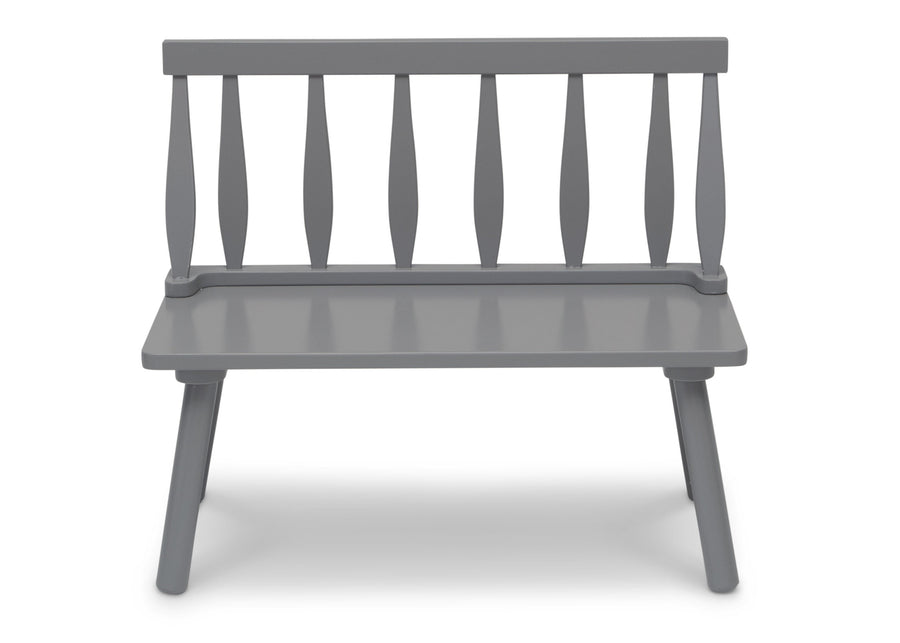 Grey (026) 14-Kids Wooden Windsor Bench