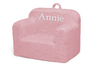Pink Sherpa (5032) 27-Personalized Cozee Sherpa Chair for Kids