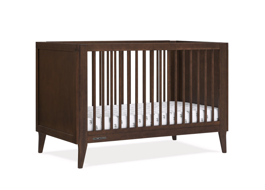 Walnut Espresso (1324) 25-Ollie 4-in-1 Convertible Crib
