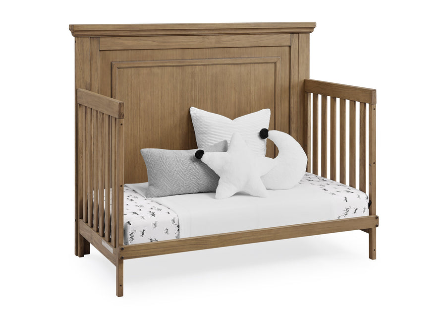 Rustic Acorn (1383) 32-Paloma 4-in-1 Convertible Crib