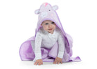 Light Purple Unicorn (1262) 5-Baby Hooded Bath Towel