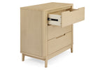 Natural Sandstone (1544) 10-Noah 3 Drawer Dresser with Changing Top and Interlocking Drawers
