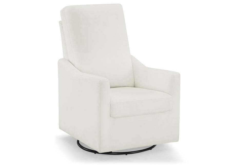Pearl (1457) 12-Andie Nursery Glider Swivel Chair with Stain-Resistant LiveSmart Fabric